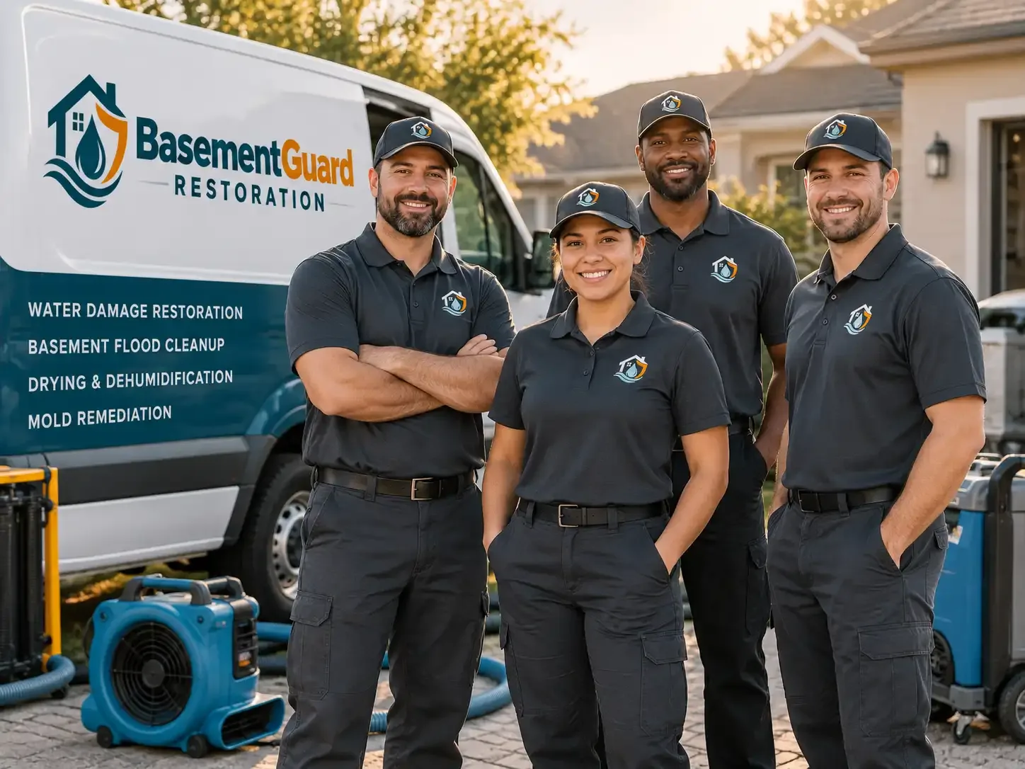 Basement Water Damage Restoration company in Barksdale Afb, LA
